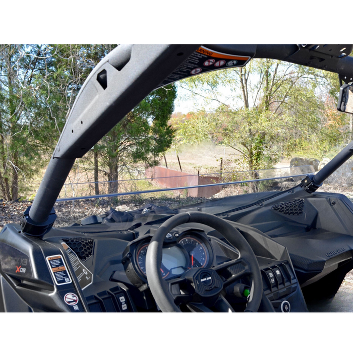 SuperATV Half Windshield for Can-Am Maverick X3