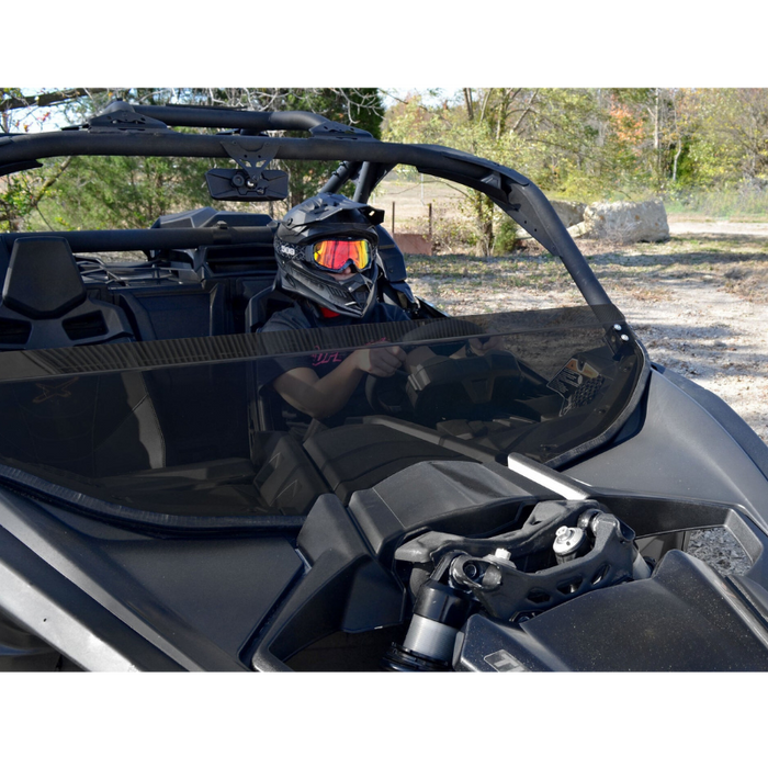 SuperATV Half Windshield for Can-Am Maverick X3