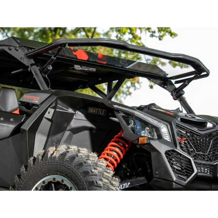 SuperATV Can-Am X3 MaxDrive Power Flip Windshield