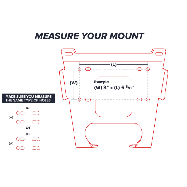 SuperATV Winch Mounting Plate for Can-Am Maverick Trail