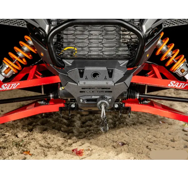 SuperATV Winch Mount for Polaris RZR XP