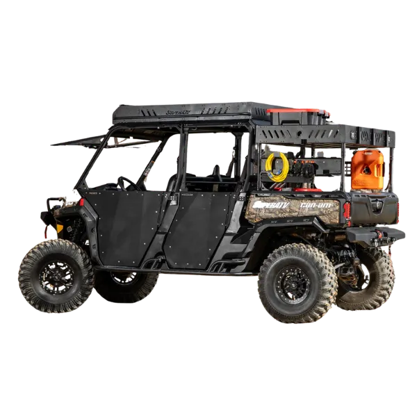 SuperATV Outfitter Bed Rack for Defender MAX