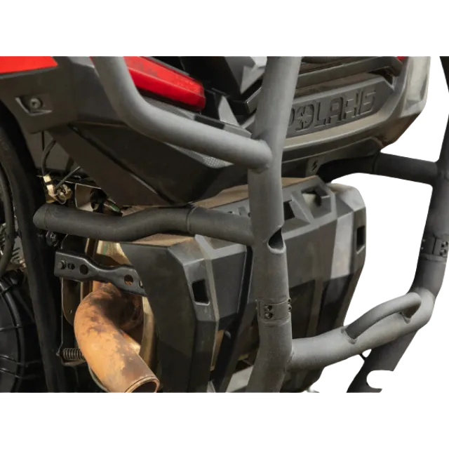 SuperATV Rear Bumper with Receiver Hitch for Polaris RZR XP Turbo