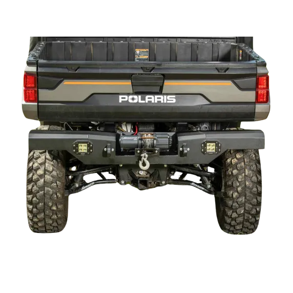 SuperATV Winch-Ready Rear Bumper for Polaris Ranger XP Kinetic