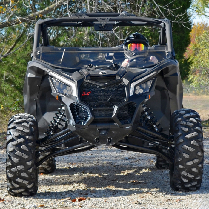 SuperATV Half Windshield for Can-Am Maverick X3