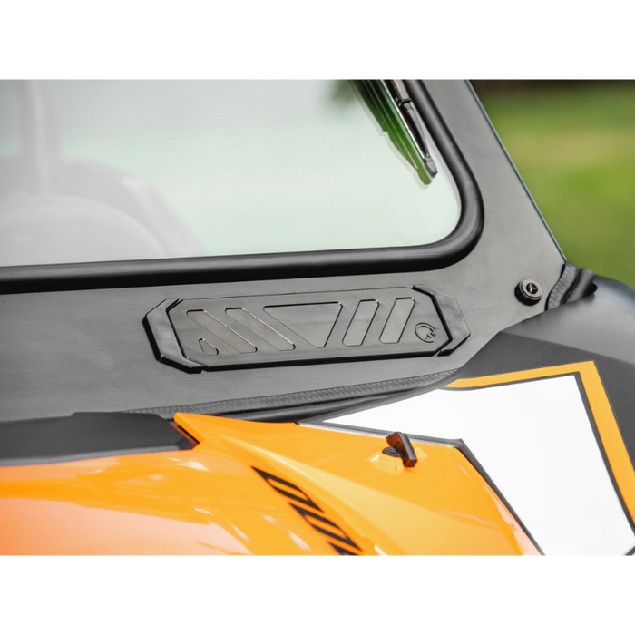 SuperATV Glass Windshield for Kawasaki KRX