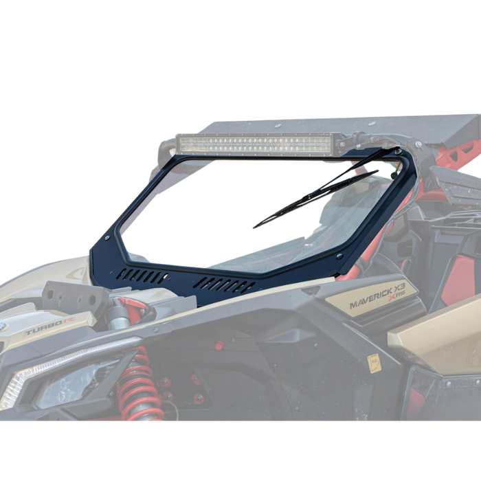 SuperATV Glass Windshield for Can-Am Maverick X3