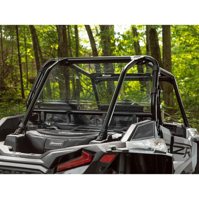 SuperATV Rear Windshield for Polaris RZR XP Turbo