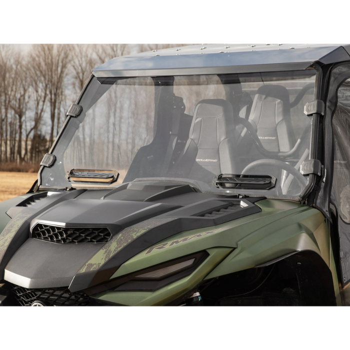 SuperATV Vented Full Windshield for Yamaha Wolverine RMAX