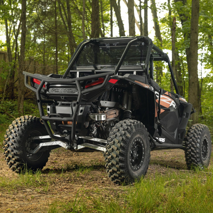 SuperATV Rear Windshield for Polaris RZR XP Turbo