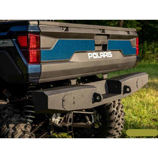 SuperATV Winch Ready Rear Bumper for Polaris Ranger XP 900