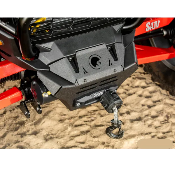 SuperATV Winch Mount for Polaris RZR XP