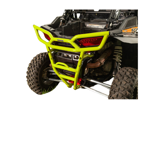 SuperATV Rear Bumper with Receiver Hitch for Polaris RZR XP 1000