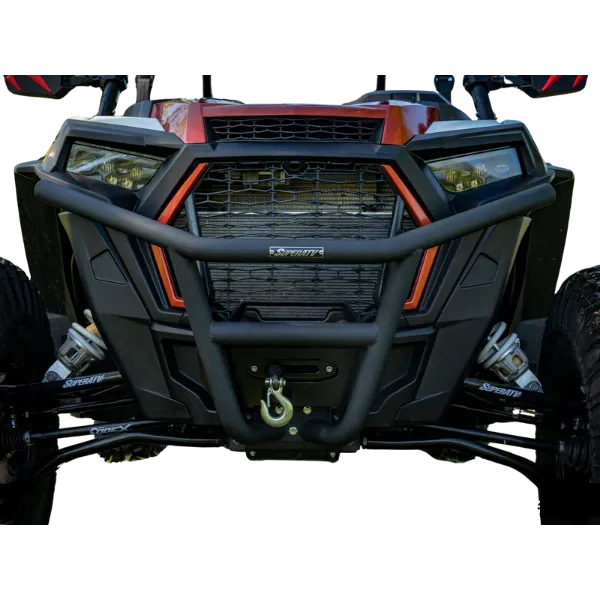 SuperATV Low Profile Front Bumper for Polaris RZR Trail S 1000