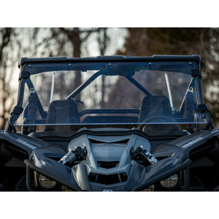 SuperATV Scratch Resistant Full Windshield for Yamaha YXZ