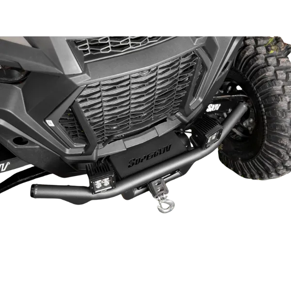 SuperATV Winch-Ready Front Bumper for Polaris RZR XP Turbo S