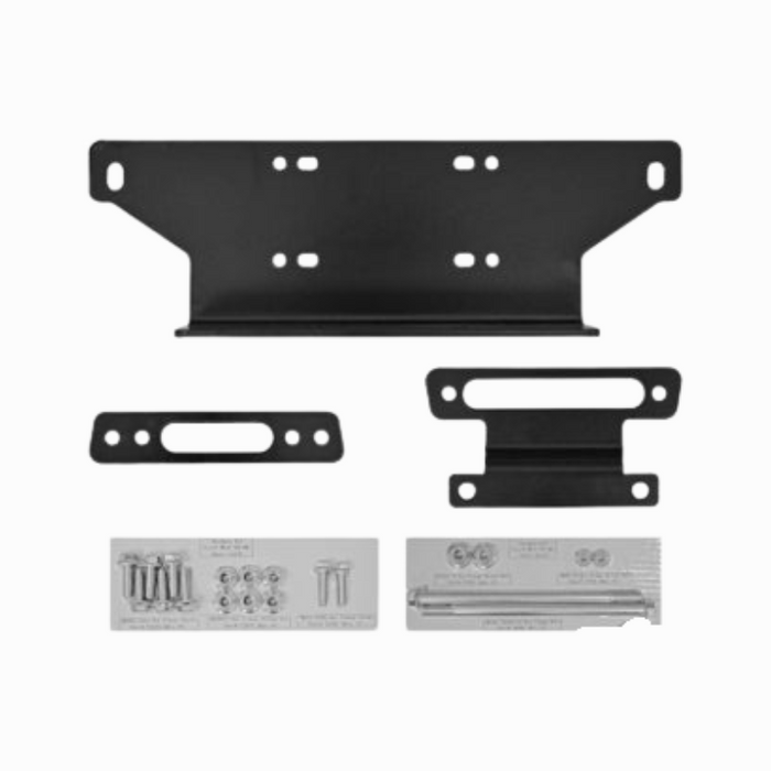 SuperATV Winch Mounting Plate for Kawasaki Teryx