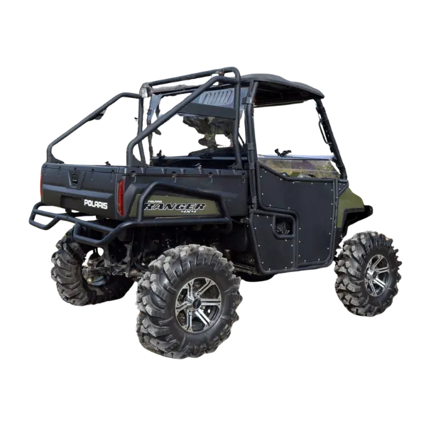 SuperATV Rear Extreme Bumper with Side Bed Guards for Polaris Ranger XP 1000