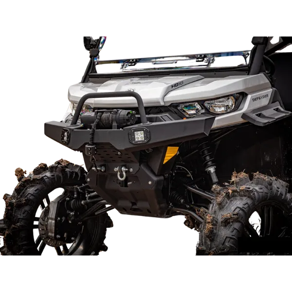 SuperATV Winch-Ready Front Bumper for Can-Am Defender