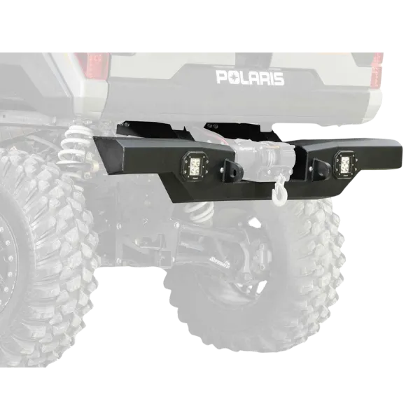 SuperATV Winch-Ready Rear Bumper for Polaris Ranger XP Kinetic