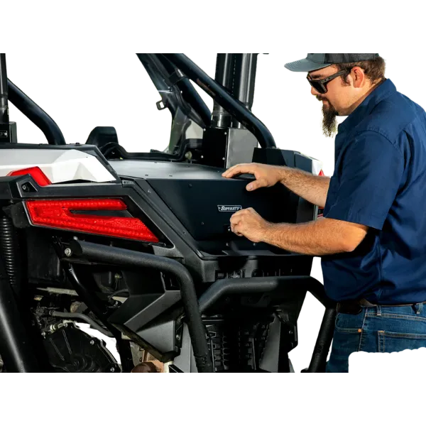 Polaris RZR Turbo R Trunk Bed Enclosure