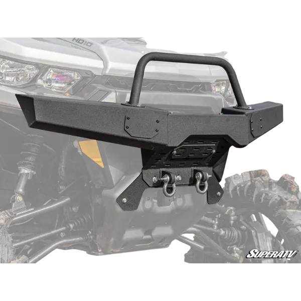 SuperATV Winch-Ready Front Bumper for Can-Am Defender