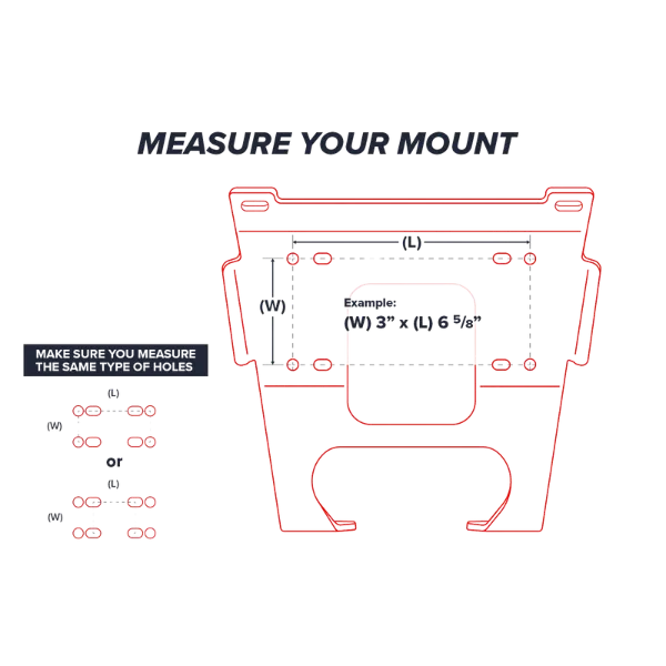 SuperATV Winch Mounting Plate for Can-Am Defender