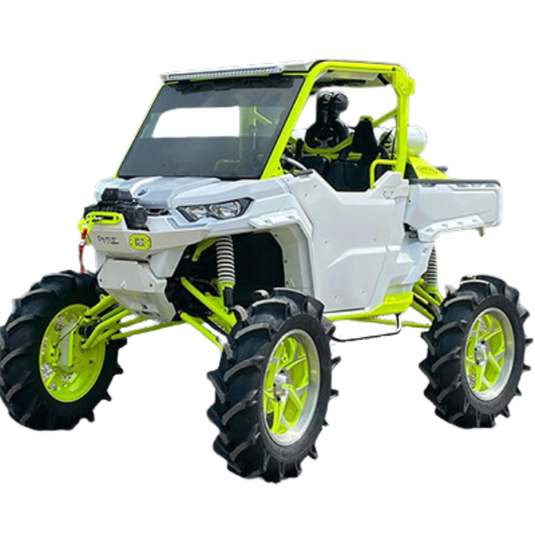 High Lifter 9-Inch APEXX Big Lift Kit with Outlaw DHT XL Axles for Can-Am Defender MAX XMR (2019) - Manta Green