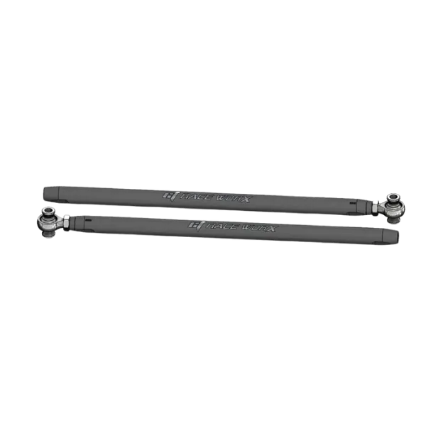 CT Race Worx 72-Inch Race Tie Rods for Maverick X3 - Black Anodized