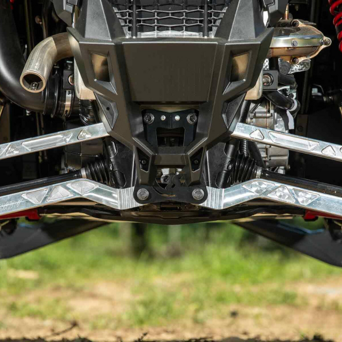 SuperATV Polaris RZR Turbo R High Clearance Billet Radius Arms