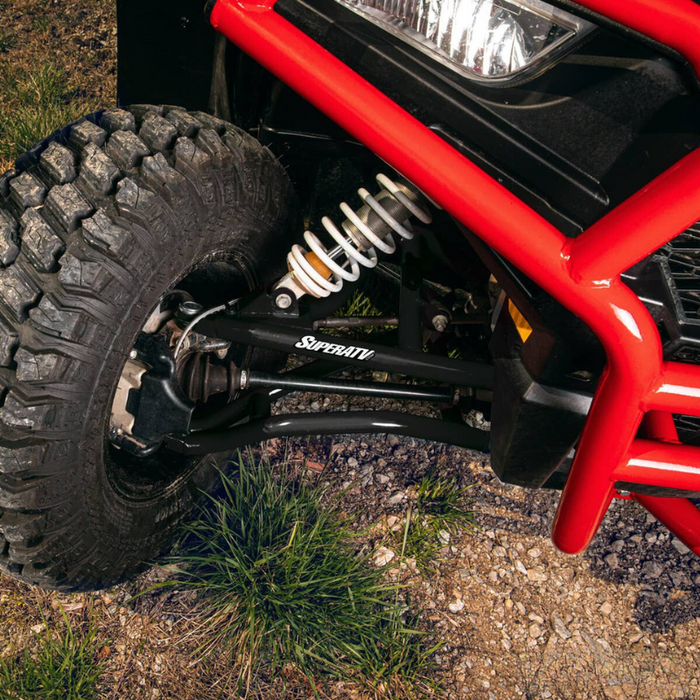 SuperATV Polaris RZR Trail S 1000 High Clearance 1.5" Forward Offset A-Arms