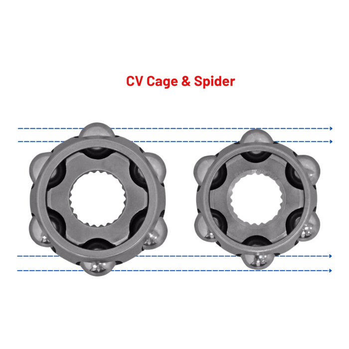 SuperATV Rhino 2.0 Heavy Duty Axle for Polaris RZR Turbo S