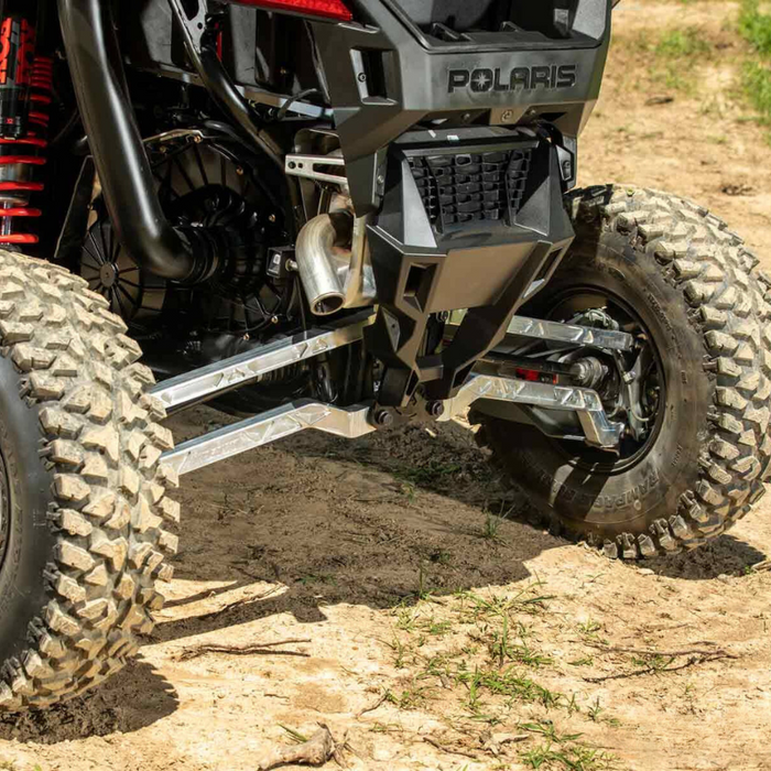 SuperATV Polaris RZR Turbo R High Clearance Billet Radius Arms