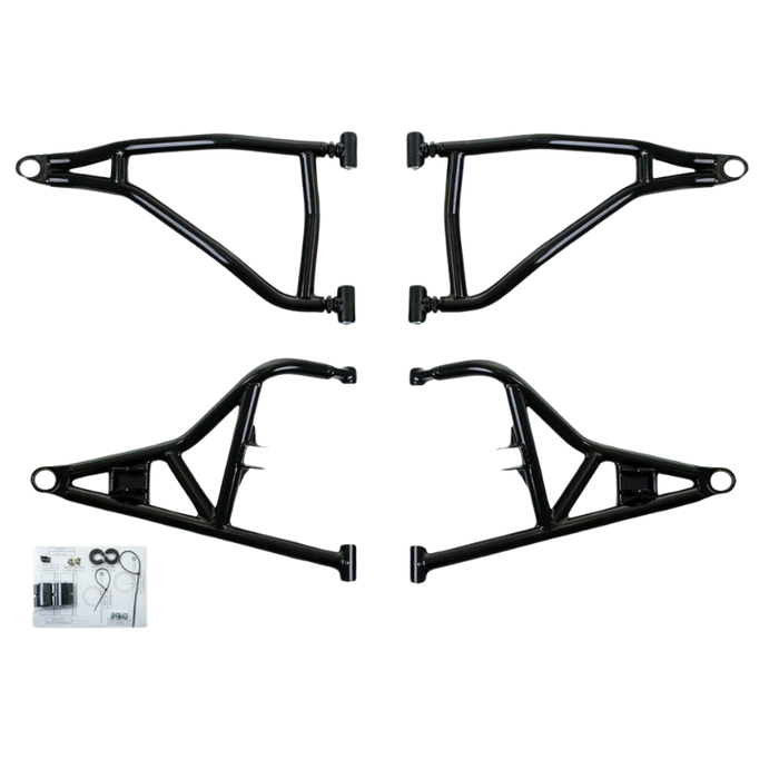 SuperATV Polaris RZR XP 1000 High Clearance 1.5" Forward Offset A-Arms