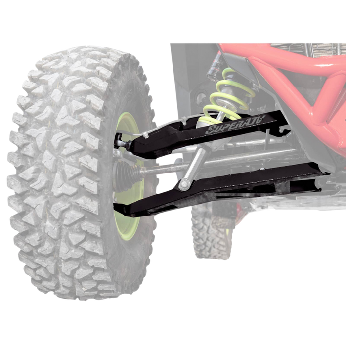 SuperATV Polaris RZR Turbo R Sidewinder 1.5" Forward Offset A-Arms