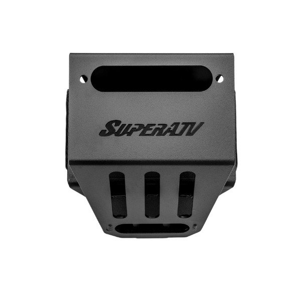 SuperATV Winch Mount for Polaris RZR XP Turbo S