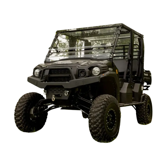 SuperATV Winch Ready Front Bumper for Kawasaki Mule Pro