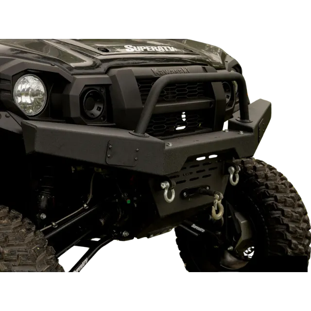 SuperATV Winch Ready Front Bumper for Kawasaki Mule Pro