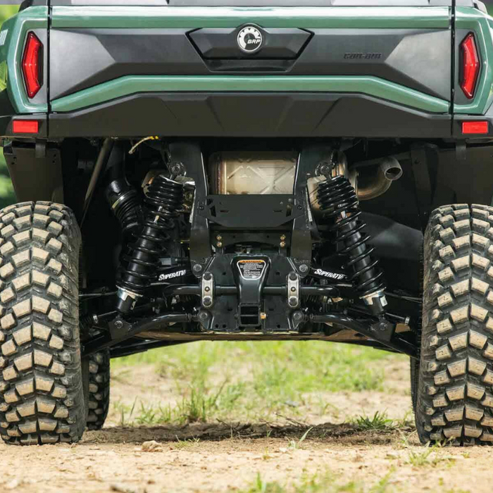 SuperATV Can-Am Commander High Clearance 1.5" Rear Offset A-Arms