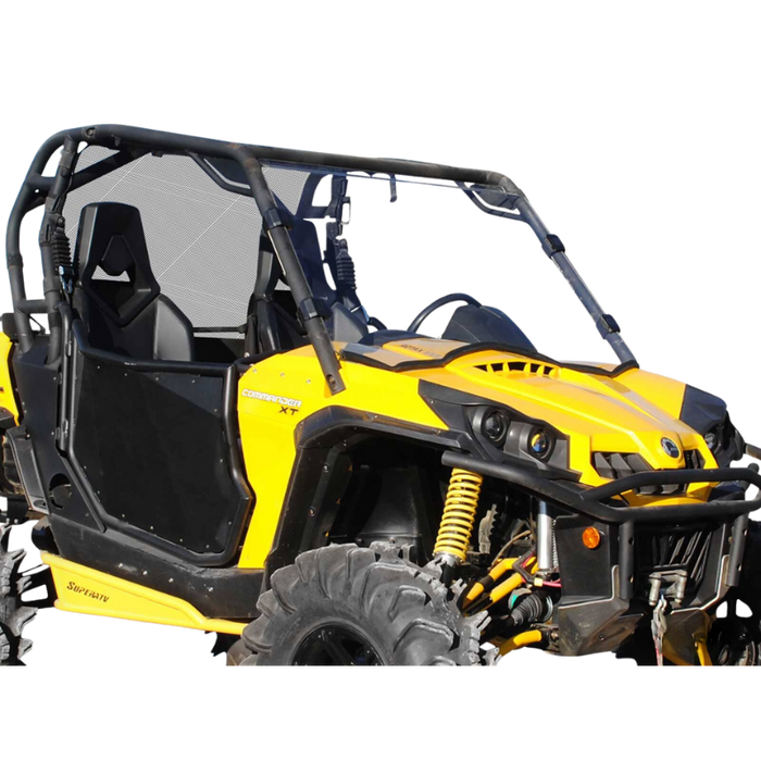 SuperATV Scratch Resistant Full Windshield for Can-Am Commander