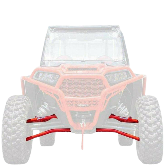 SuperATV Polaris RZR XP Turbo High Clearance A-Arms