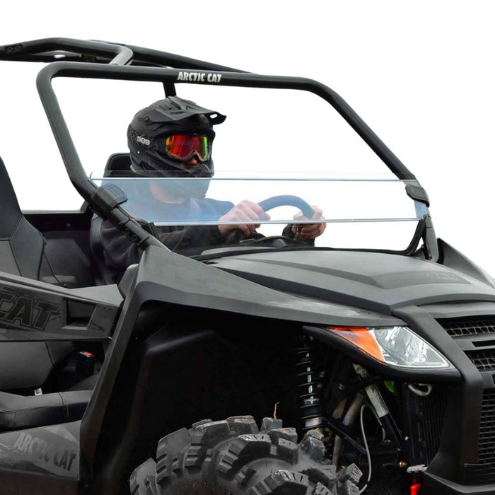 SuperATV Half Windshield for Arctic Cat Wildcat Trail