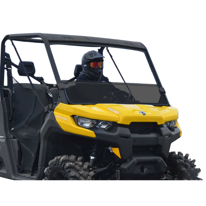 SuperATV Half Windshield for Can-Am Defender