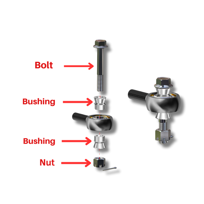 SuperATV Polaris Ranger 900 Diesel Heavy Duty Tie Rod Kit