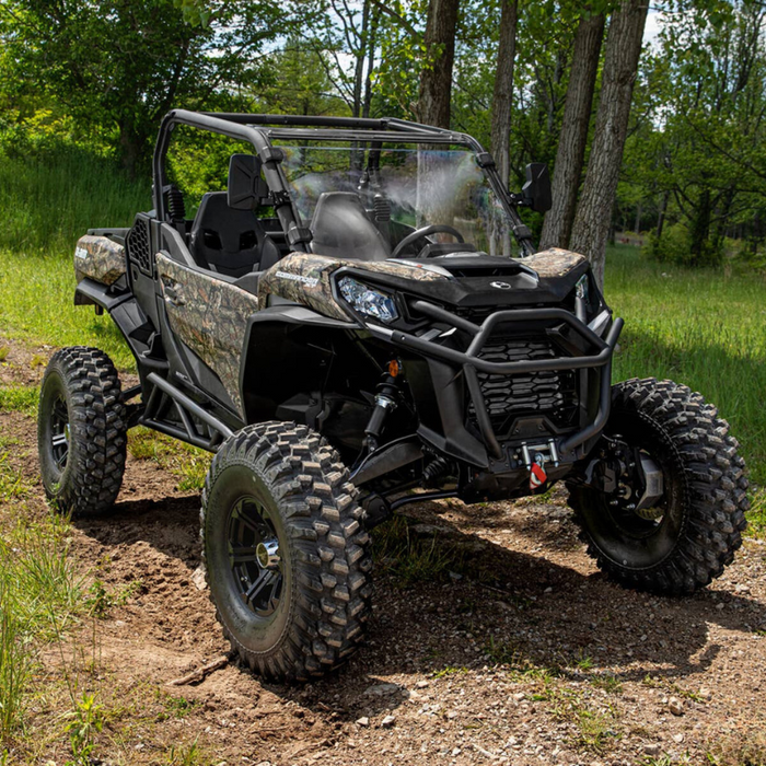 SuperATV Scratch Resistant Full Windshield for Can-Am Commander