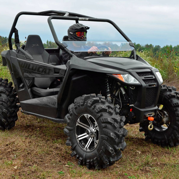 SuperATV Half Windshield for Arctic Cat Wildcat Trail