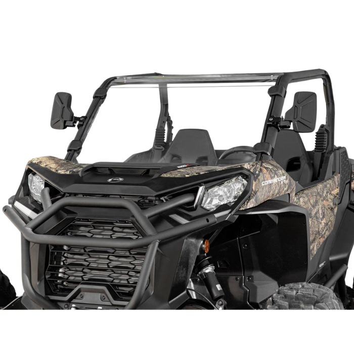 SuperATV Scratch Resistant Full Windshield for Can-Am Commander