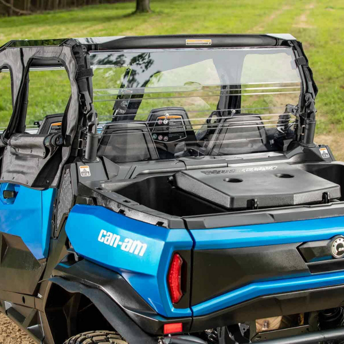 SuperATV Rear Windshield for Can-Am Commander