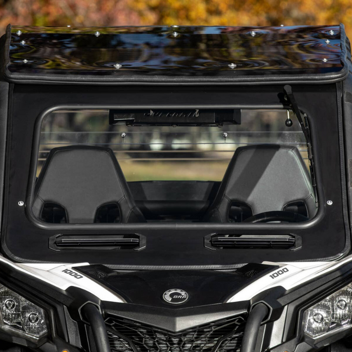 SuperATV Glass Windshield for Can-Am Commander