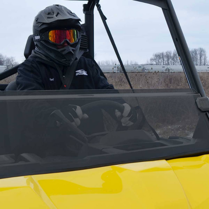 SuperATV Half Windshield for Can-Am Defender